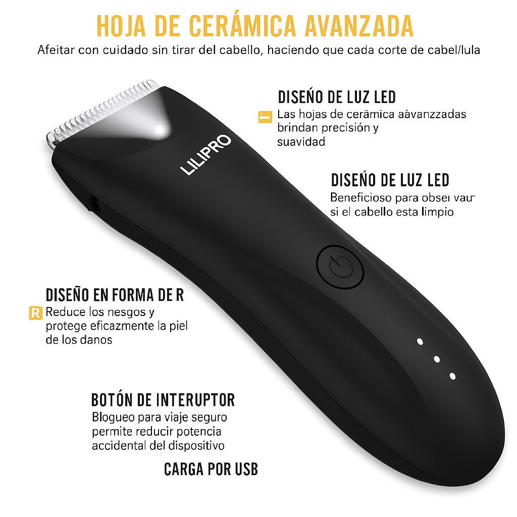 LILIPRO RASURADORA CORPORAL